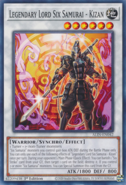 Legendary Lord Six Samurai - Kizan (ALIN-EN042) - Common