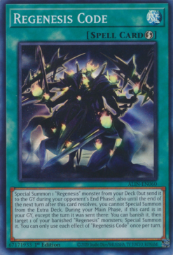 Regenesis Code (ALIN-EN060) - Super Rare
