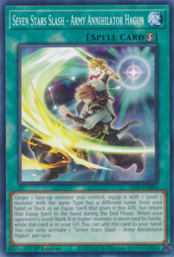 Seven Stars Slash - Army Annihilator Hagun (ALIN-EN069) - Common