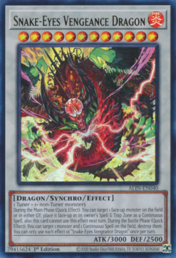 Snake-Eyes Vengeance Dragon (ALIN-EN040) - Ultra Rare