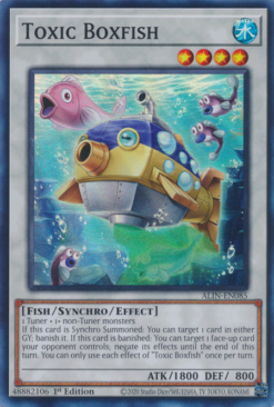 Toxic Boxfish (ALIN-EN085) - Super Rare