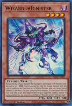 Wizard @Ignister (ALIN-EN001) - Super Rare