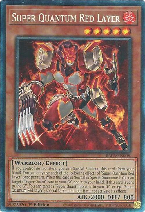 Super Quantum Red Layer (RA05-EN008) - Collector's Rare
