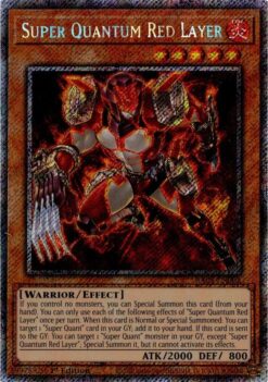 Super Quantum Red Layer (RA05-EN008) - Platinum Secret Rare