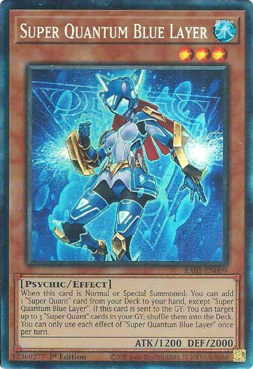 Super Quantum Blue Layer (RA05-EN009) - Collector's Rare