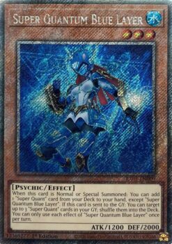 Super Quantum Blue Layer (RA05-EN009) - Platinum Secret Rare