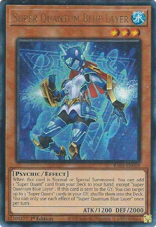 Super Quantum Blue Layer (RA05-EN009) - Ultimate Rare
