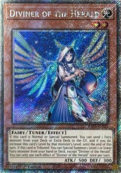 Diviner of the Herald (RA05-EN017) - Platinum Secret Rare