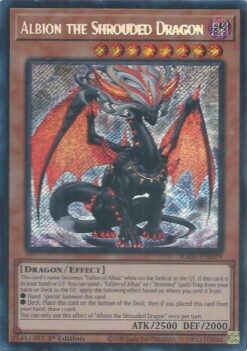 Albion the Shrouded Dragon (RA05-EN019) - Secret Rare