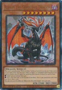 Albion the Shrouded Dragon (RA05-EN019) - Ultimate Rare
