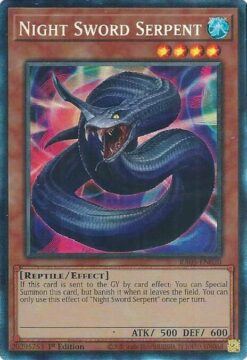 Night Sword Serpent (RA05-EN020) - Collector's Rare
