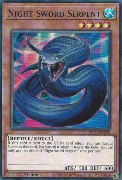 Night Sword Serpent (RA05-EN020) - Super Rare