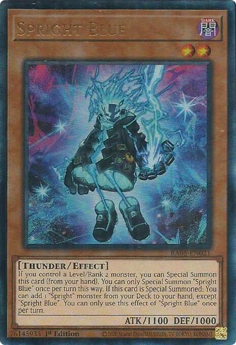Spright Blue (RA05-EN021) - Ultimate Rare