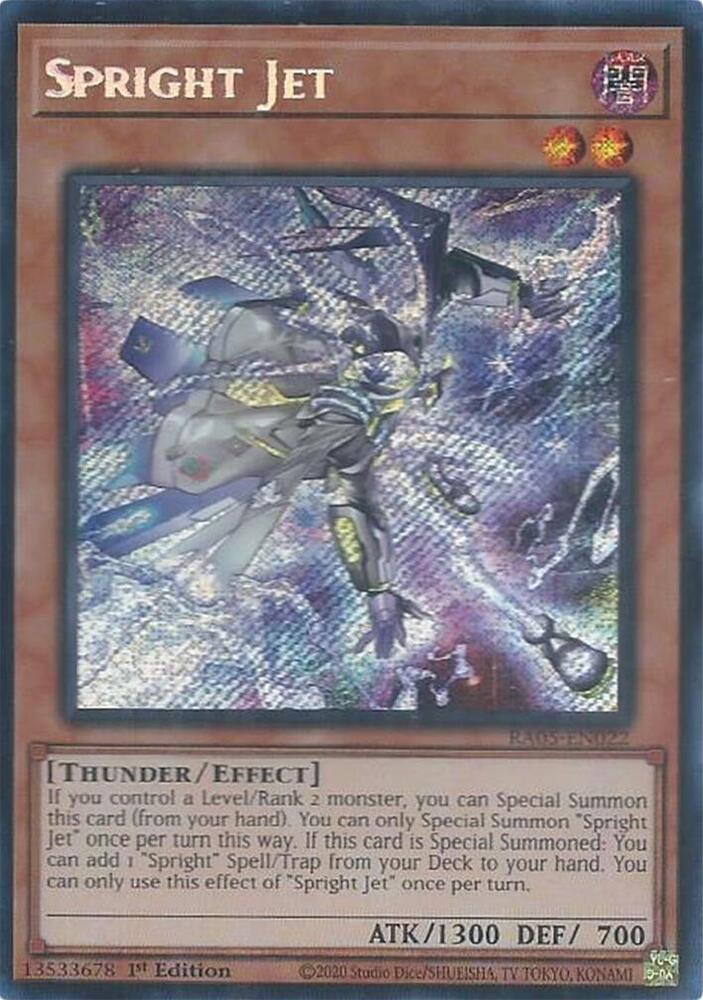Spright Jet (RA05-EN022) - Secret Rare