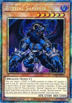 Bystial Saronir (RA05-EN023) - Platinum Secret Rare
