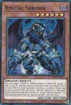 Bystial Saronir (RA05-EN023) - Super Rare