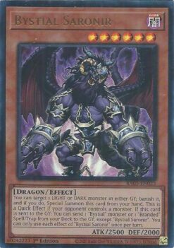 Bystial Saronir (RA05-EN023) - Ultra Rare