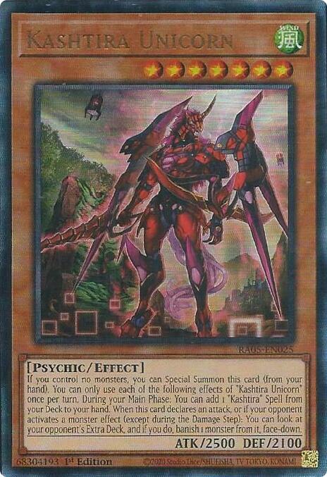 Kashtira Unicorn (RA05-EN025) - Ultimate Rare