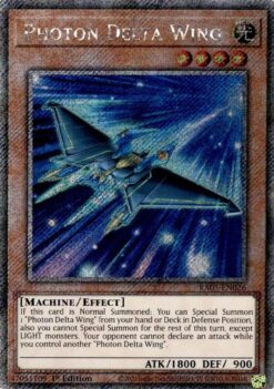 Photon Delta Wing (RA05-EN026) - Platinum Secret Rare
