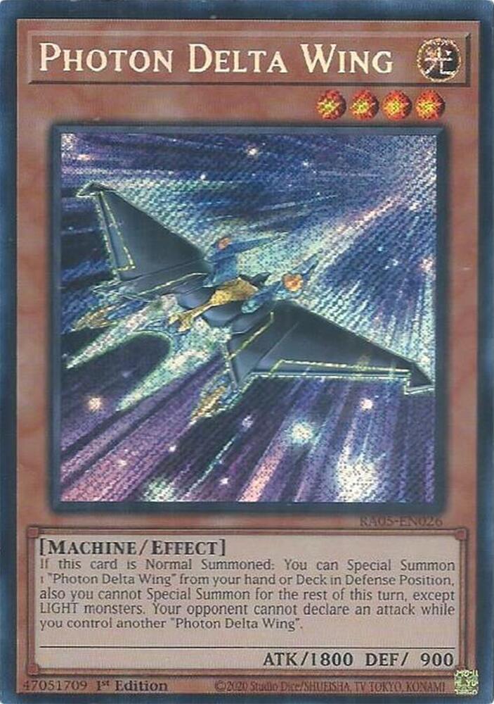 Photon Delta Wing (RA05-EN026) - Secret Rare