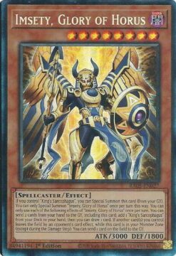 Imsety, Glory of Horus (RA05-EN027) - Collector's Rare