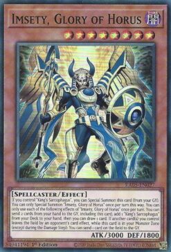 Imsety, Glory of Horus (RA05-EN027) - Super Rare