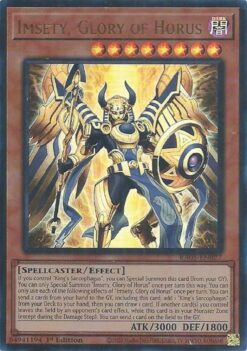 Imsety, Glory of Horus (RA05-EN027) - Ultra Rare