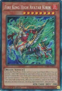 Fire King High Avatar Kirin (RA05-EN032) - Collector's Rare