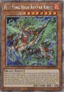 Fire King High Avatar Kirin (RA05-EN032) - Platinum Secret Rare