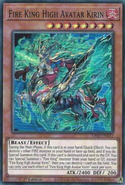 Fire King High Avatar Kirin (RA05-EN032) - Super Rare