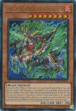 Fire King High Avatar Kirin (RA05-EN032) - Ultimate Rare