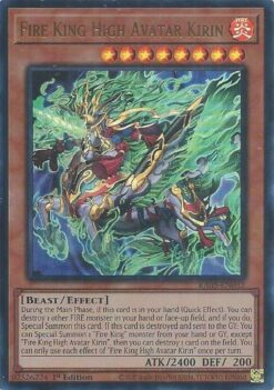 Fire King High Avatar Kirin (RA05-EN032) - Ultra Rare