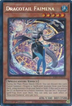 Dracotail Faimena (RA05-EN035) - Secret Rare