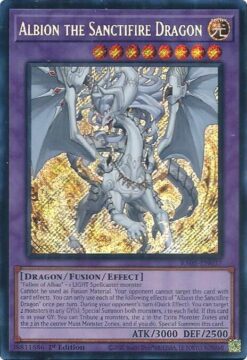 Albion the Sanctifire Dragon (RA05-EN037) - Secret Rare