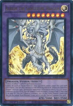 Albion the Sanctifire Dragon (RA05-EN037) - Ultra Rare