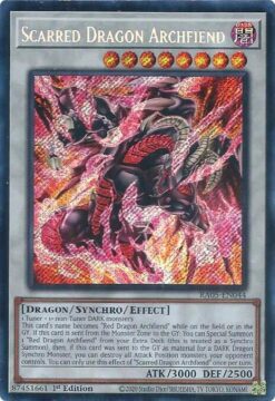Scarred Dragon Archfiend (RA05-EN044) - Secret Rare