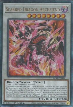Scarred Dragon Archfiend (RA05-EN044) - Ultimate Rare
