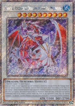 Lancea, Ancestral Dragon of the Ice Mountain (RA05-EN045) - Platinum Secret Rare