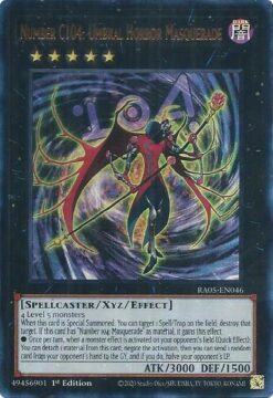 Number C104: Umbral Horror Masquerade (RA05-EN046) - Ultra Rare