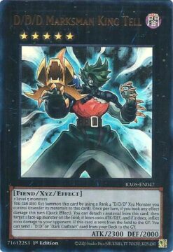 D/D/D Marksman King Tell (RA05-EN047) - Ultra Rare
