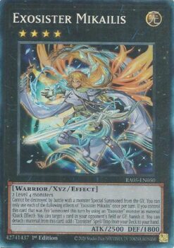 Exosister Mikailis (RA05-EN050) - Collector's Rare