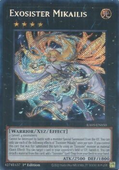Exosister Mikailis (RA05-EN050) - Secret Rare