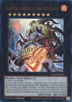 Laevatein, Generaider Boss of Shadows (RA05-EN051) - Ultra Rare