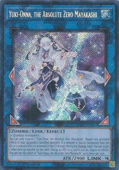 Yuki-Onna, the Absolute Zero Mayakashi (RA05-EN057) - Secret Rare
