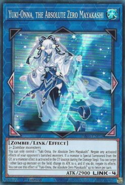 Yuki-Onna, the Absolute Zero Mayakashi (RA05-EN057) - Super Rare