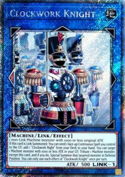 Clockwork Knight (RA05-EN058) - Platinum Secret Rare
