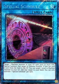 Special Schedule (RA05-EN060) - Platinum Secret Rare