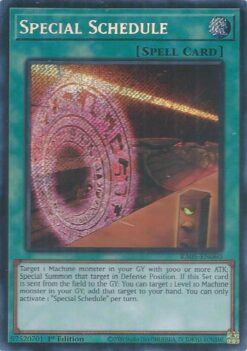 Special Schedule (RA05-EN060) - Secret Rare