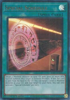 Special Schedule (RA05-EN060) - Ultra Rare