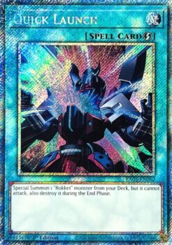 Quick Launch (RA05-EN062) - Platinum Secret Rare